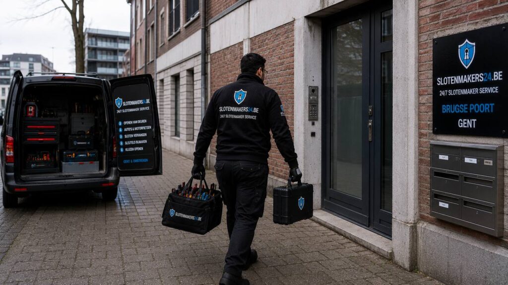 Slotenmaker in Brugse Poort