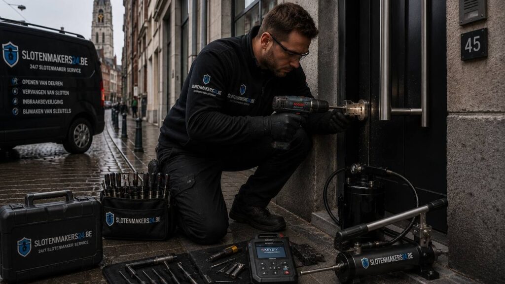 slot en cilinderslot uitboren